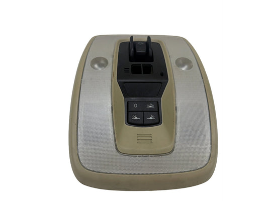 2011-2018 Volvo S60 Front Overhead Roof Map Dome Light Console Bezel Beige OEM