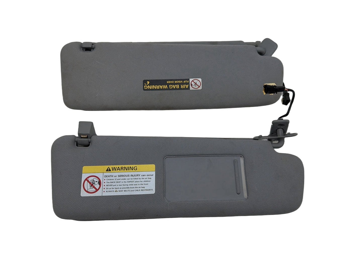 2003-2006 Porsche Cayenne Left Right Sun Visor Pair Set OEM