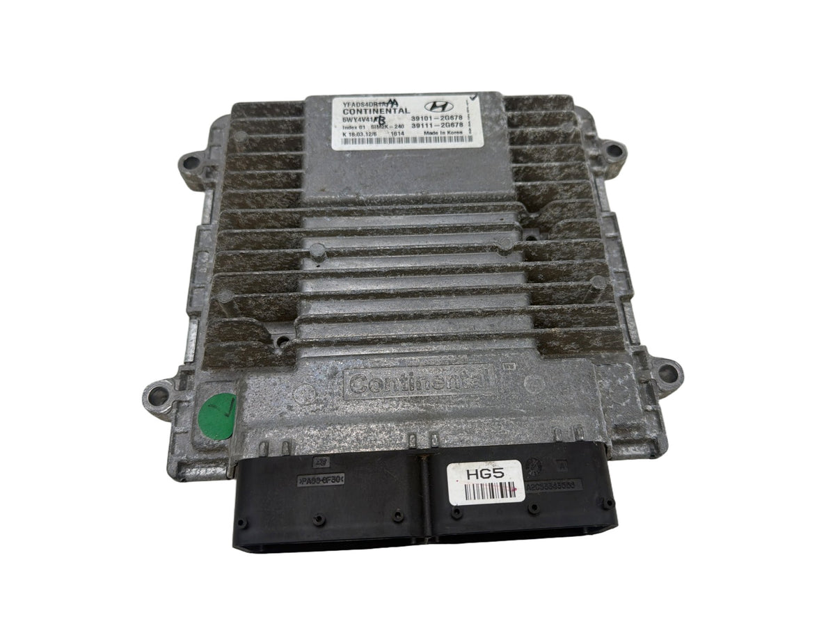 2011-2014 Hyundai Sonata 2.4L Engine Control Module Unit ECU 39101-2G678 OEM