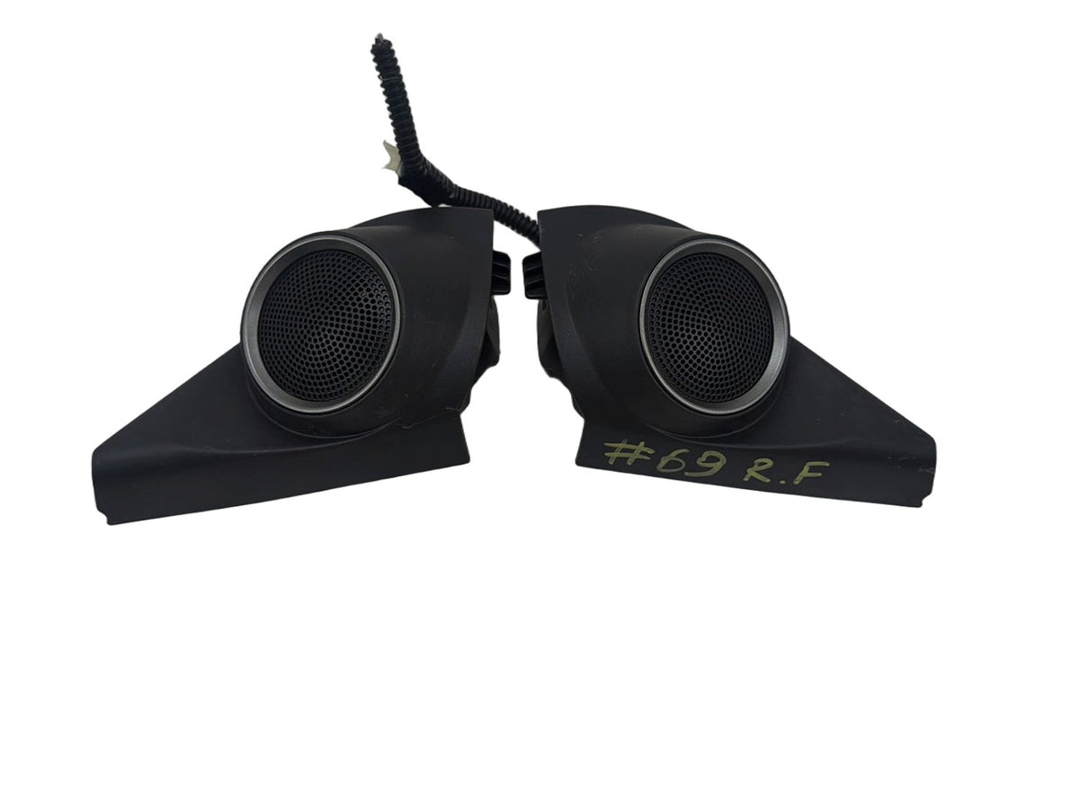2007-2012 Acura RDX Front Left/Right Door Trim Corner Tweeter Speakers Pair OEM