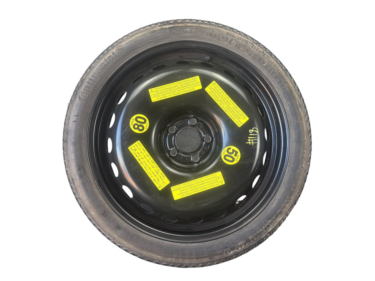 2012-2018 Audi A7 19" Space Saver Spare Wheel Tire 105/70R19 85M 4G0601027 OEM