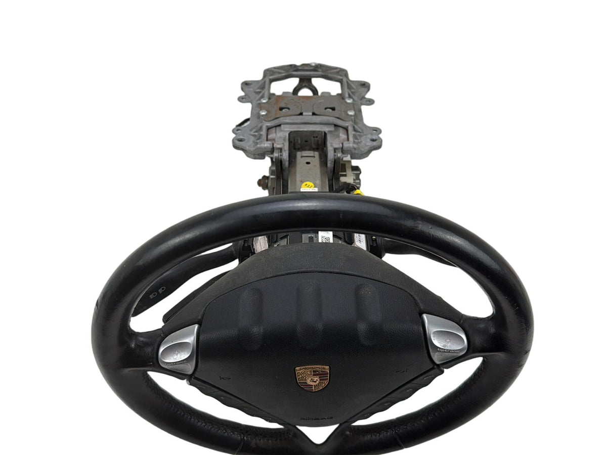 2003-2006 Porsche Cayenne Steering Wheel Multifunctional w/ Steering Column OEM