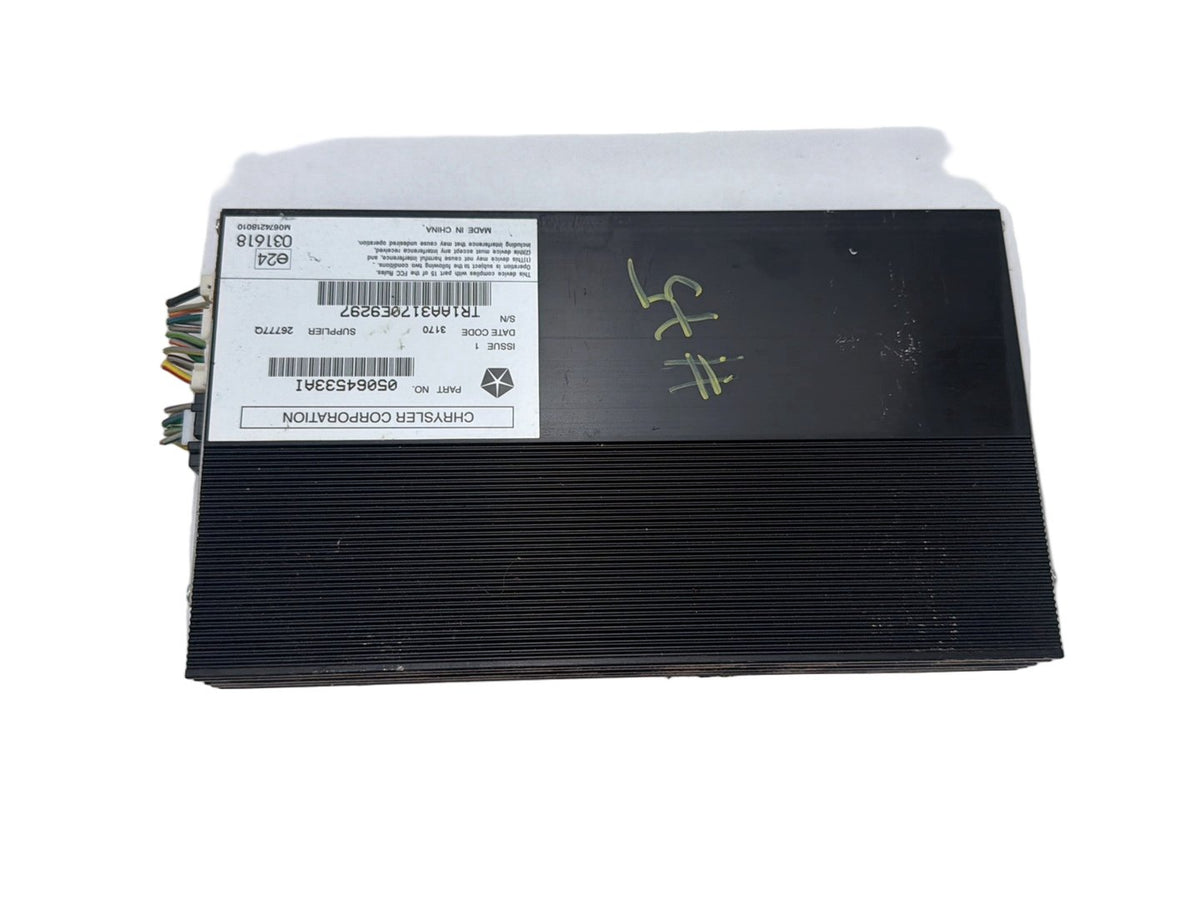 2011-2013 Dodge Durango WD - Radio Audio Amplifier 05064533AI
