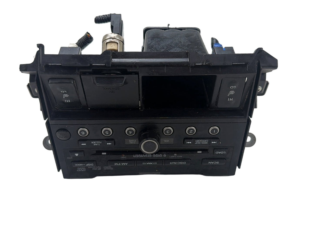 2007-2012 Acura RDX Radio AM/FM Stereo In-Dash 6-Disc CD Audio Receiver OEM