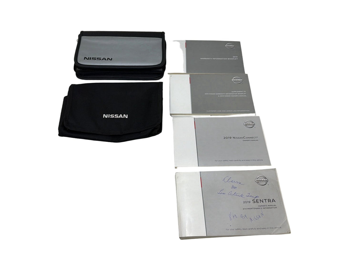 2015-2019 Nissan Sentra Owners Manual Book Set OEM