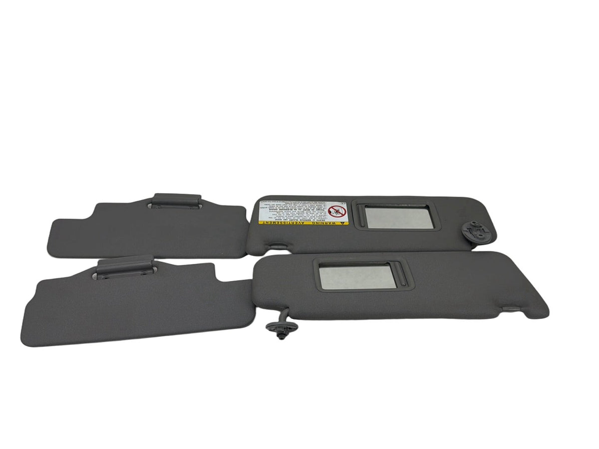 2003-2009 Toyota 4Runner Front Left & Right Side Sun Visor Shade Pair Set OEM