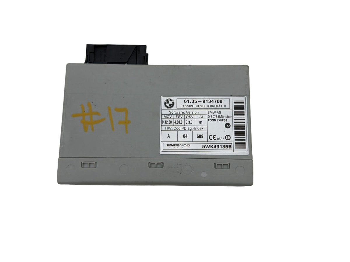 2012-2014 BMW X1 E84 Keyless Entry Control Module 9134708 OEM