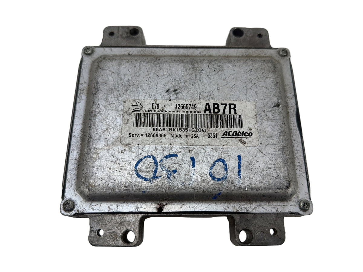 2012-2016 Chevrolet Sonic Engine Computer/ ECU Module 12668866 OEM