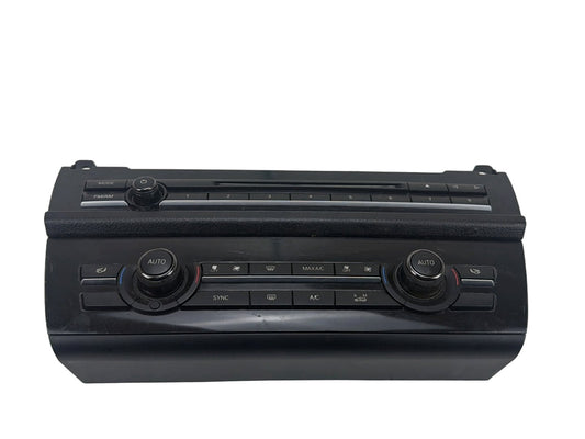 2011-2016 BMW 535i Radio Faceplate Center Climate Control 160466 10 OEM