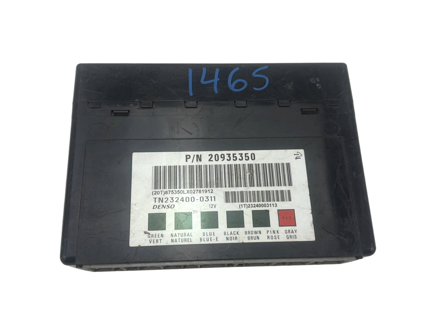 2006-2013 Chevrolet Impala Body Control Module BCM 20935350 OEM