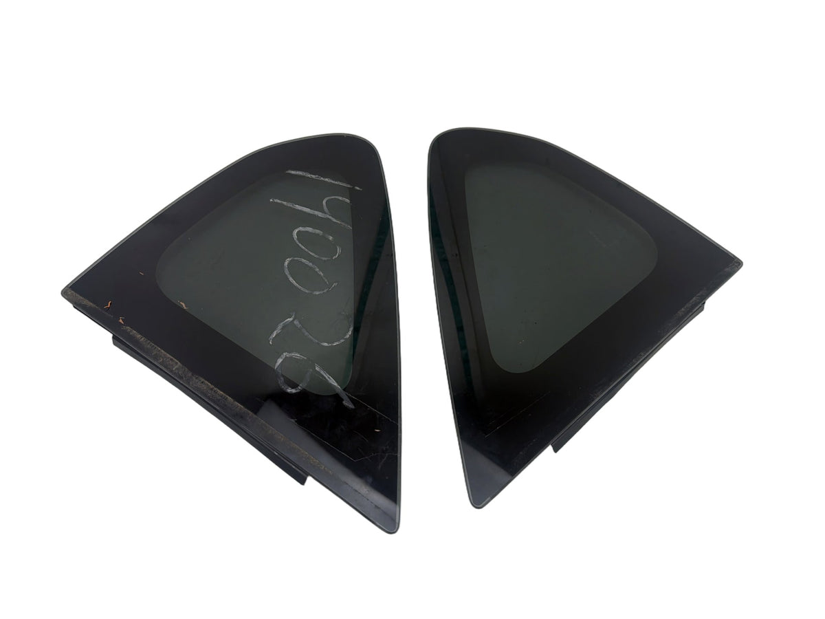 2013-2017 Subaru XV Crosstrek Rear Right-Left Quarter Vent Glass Window Pair OEM