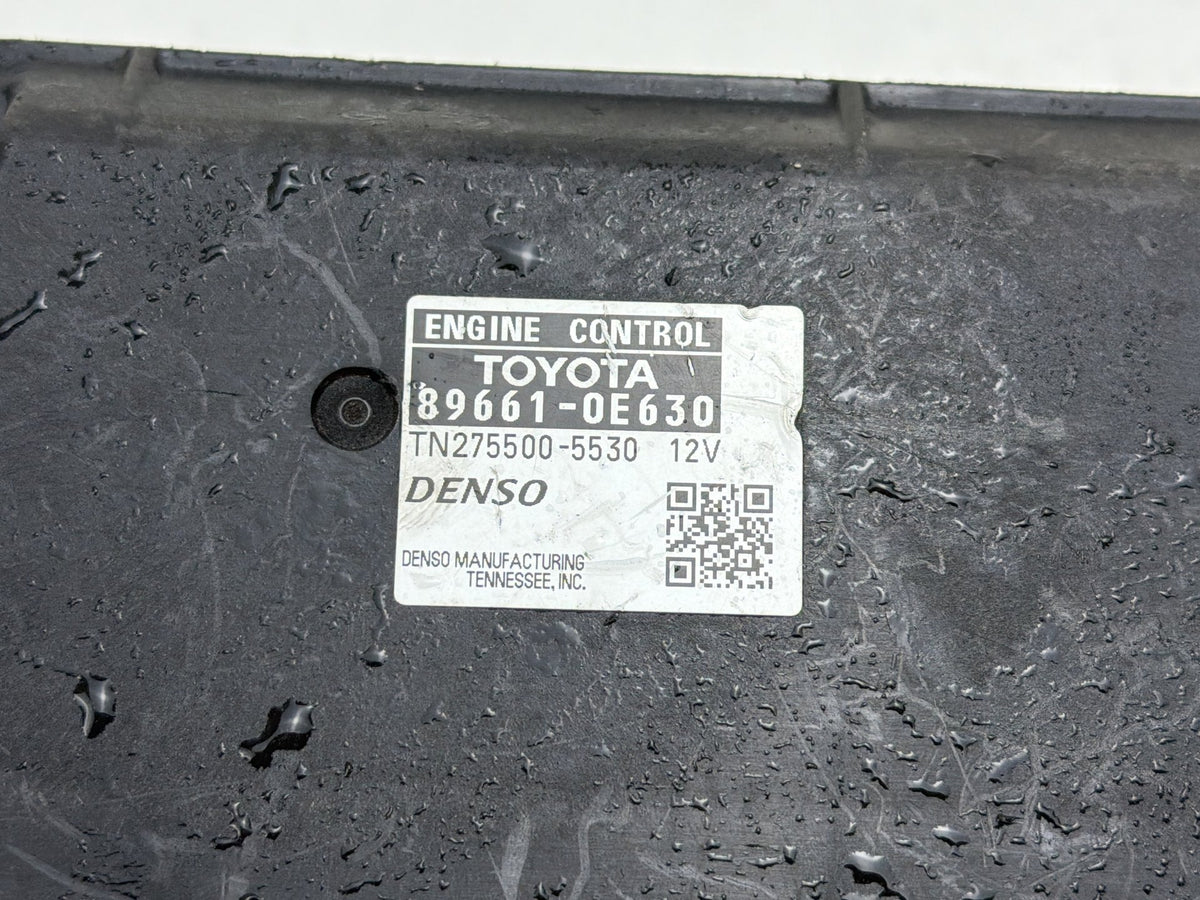 2013 Toyota Highlander Engine Control Module ECM ECU 89661-0E630 OEM