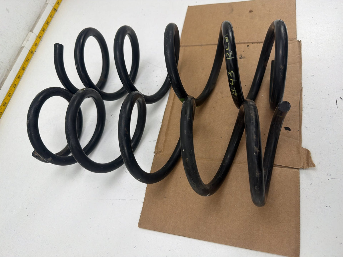 2009-2013 Infiniti G37 Rear Left & Right Side Coil Spring Pair OEM