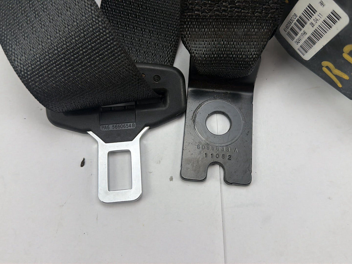 2010-2012 Cadillac SRX Rear Right Passenger Side Seat Belt Retractor Black OEM