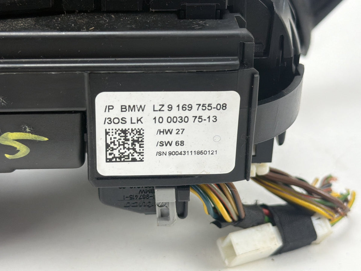 2009-2013 BMW 335i xDrive Steering Column Headlight Turn Signal Wiper Switch OEM