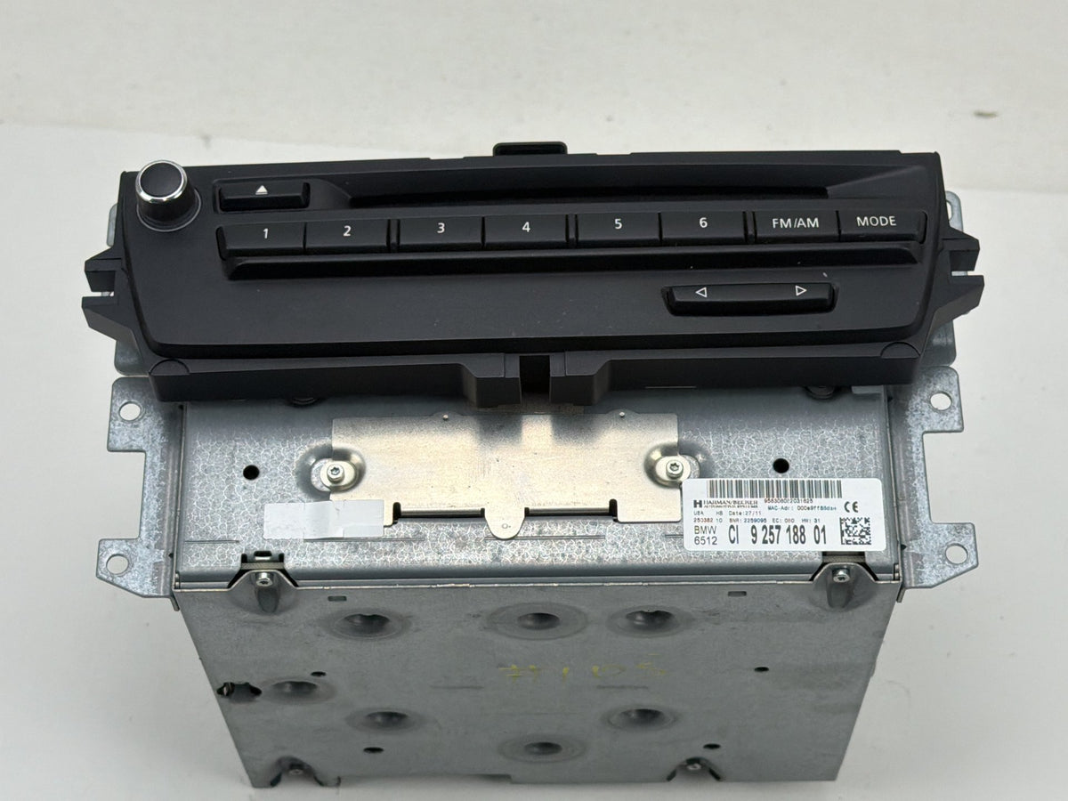 2009-2012 BMW 335i xDrive Navigation Head Unit Am/Fm Radio Unit 9257188 OEM