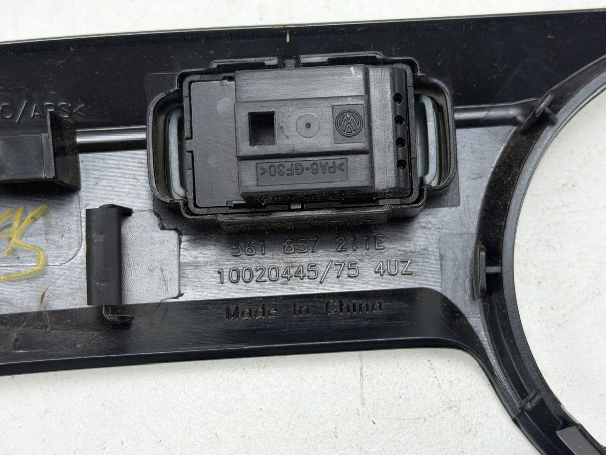 2012-2019 Volkswagen Passat Dash Trim Dimmer Switch Bezel 561 857 211 E OEM