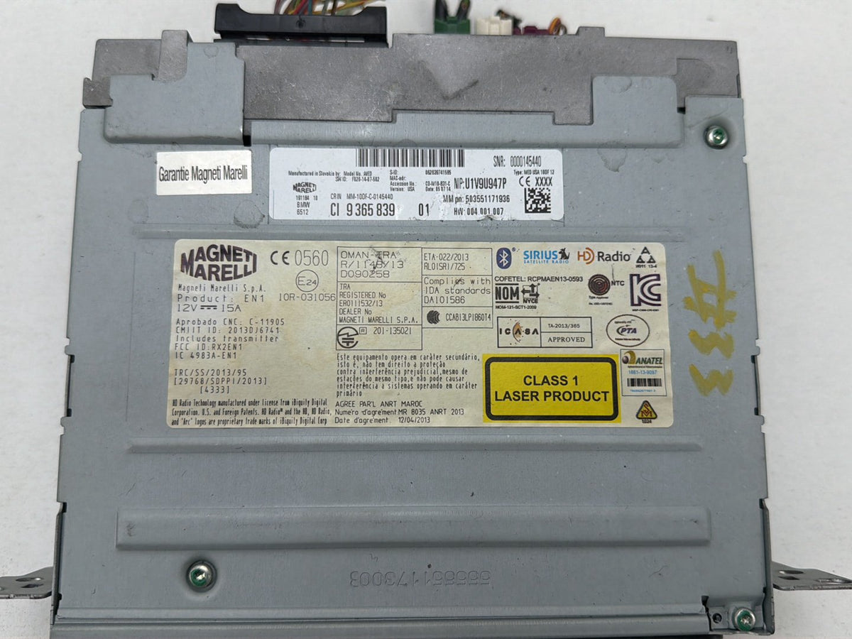 2014-2016 BMW 228i F22 Radio Receiver CD Player 9365839 OEM