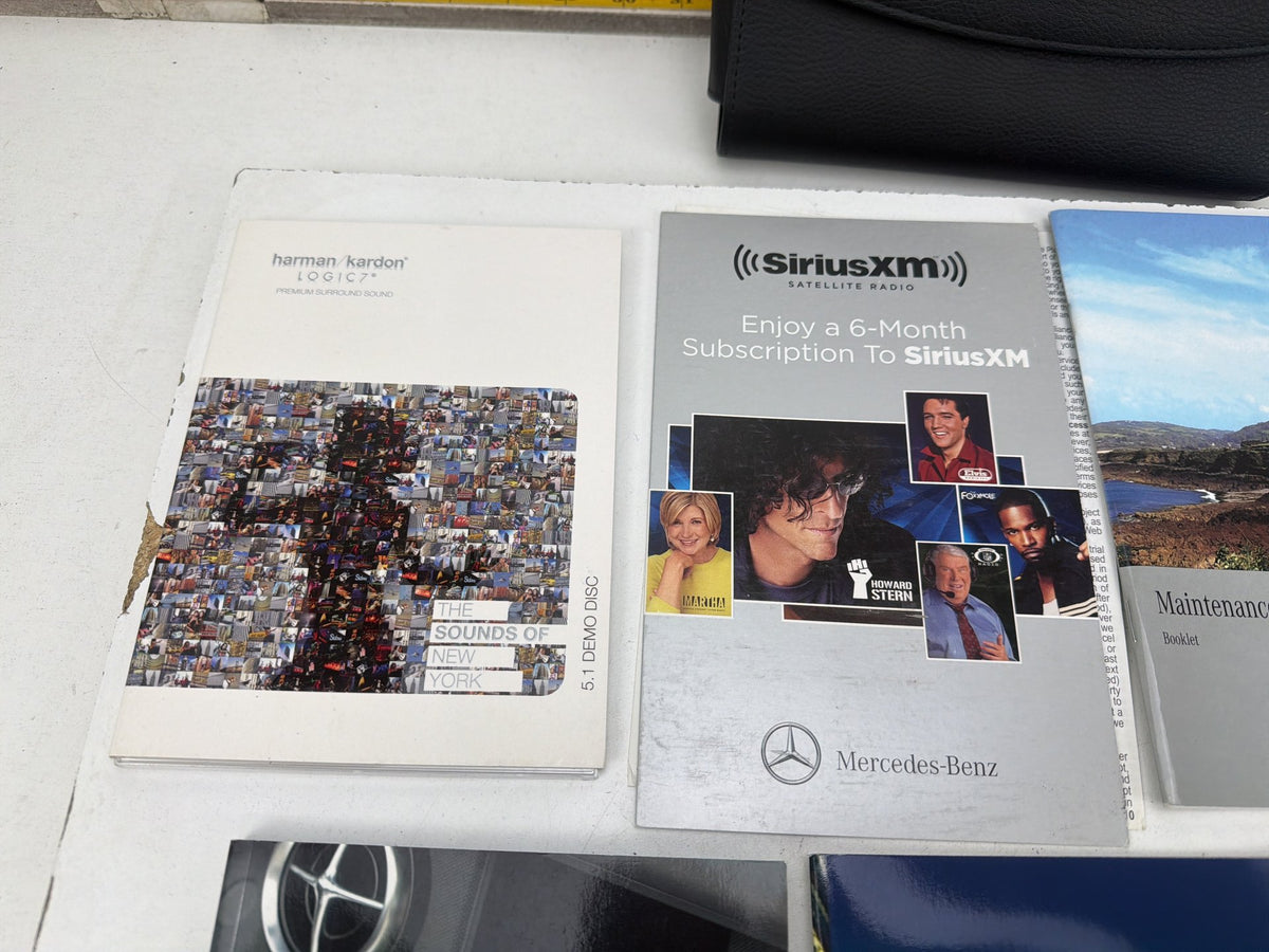2012 Mercedes-Benz E-Class C-Class COMAND Systems Owners Manuals Set OEM