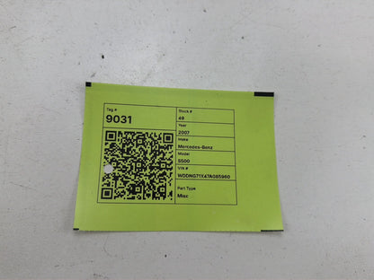 2007-2013 Mercedes-Benz S500 S-Class W221 Starter Motor OEM