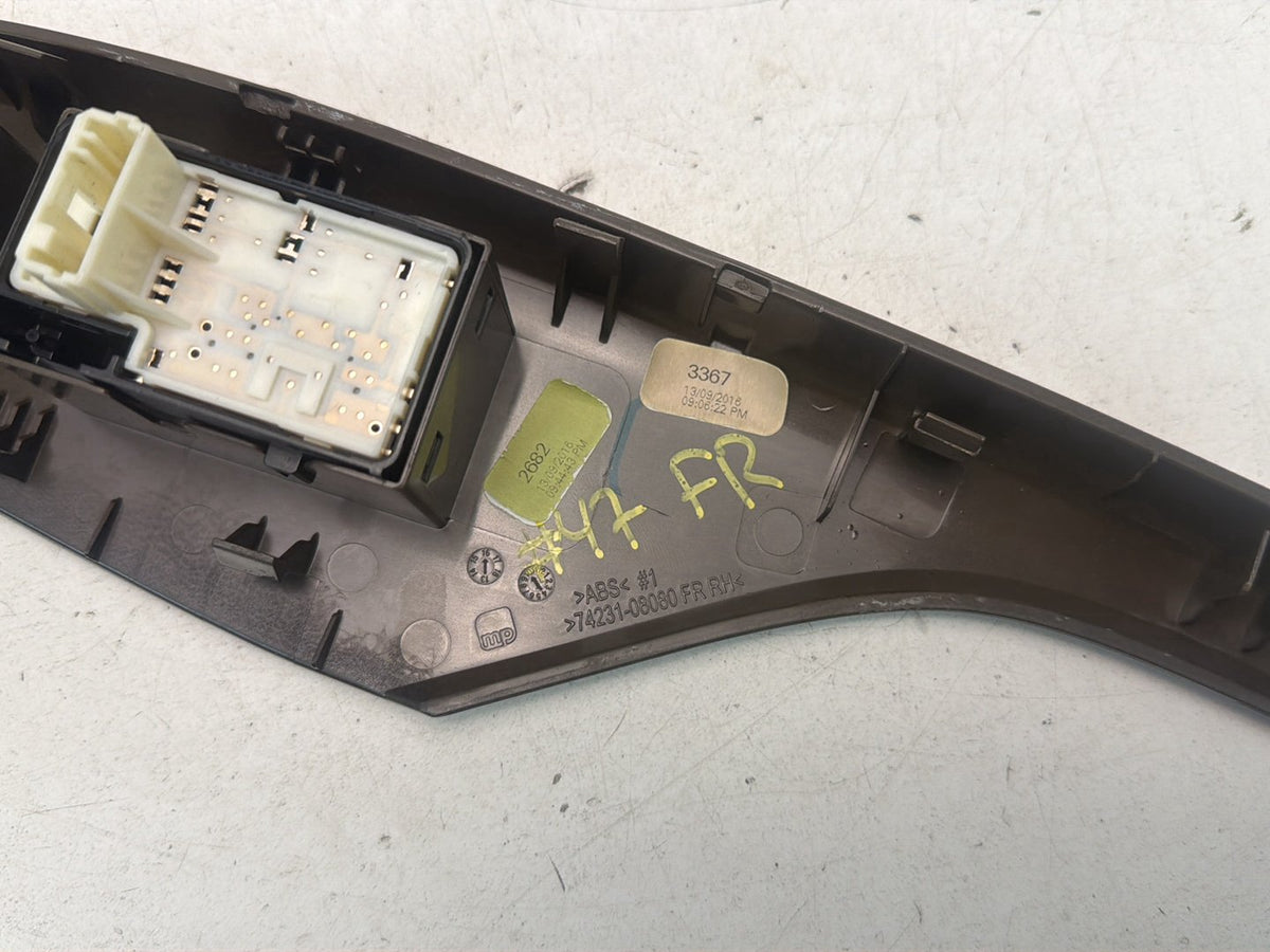 2015-2020 Toyota Sienna Front Right Passenger Side Window Switch 74231-08080 OEM
