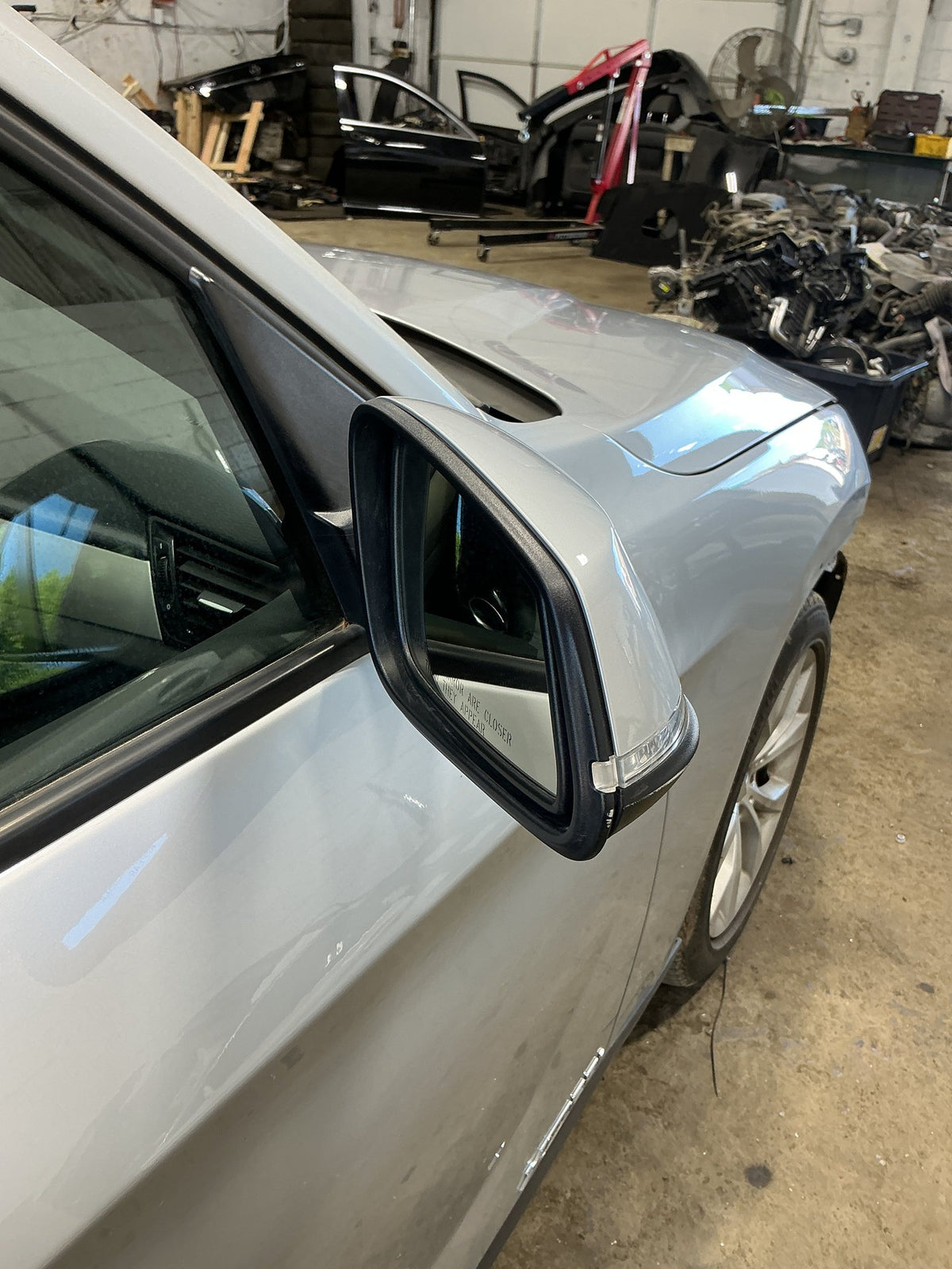 2014 BMW X1 E84 SUV Right Door Mirror E1021185 OEM