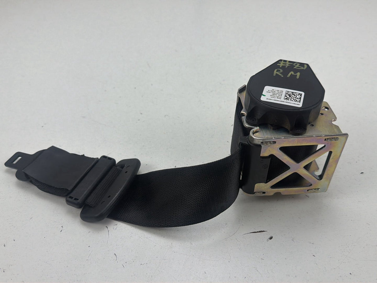 2014-2017 Maserati Ghibli Rear Middle Seat Belt Retractor Assembly Black OEM