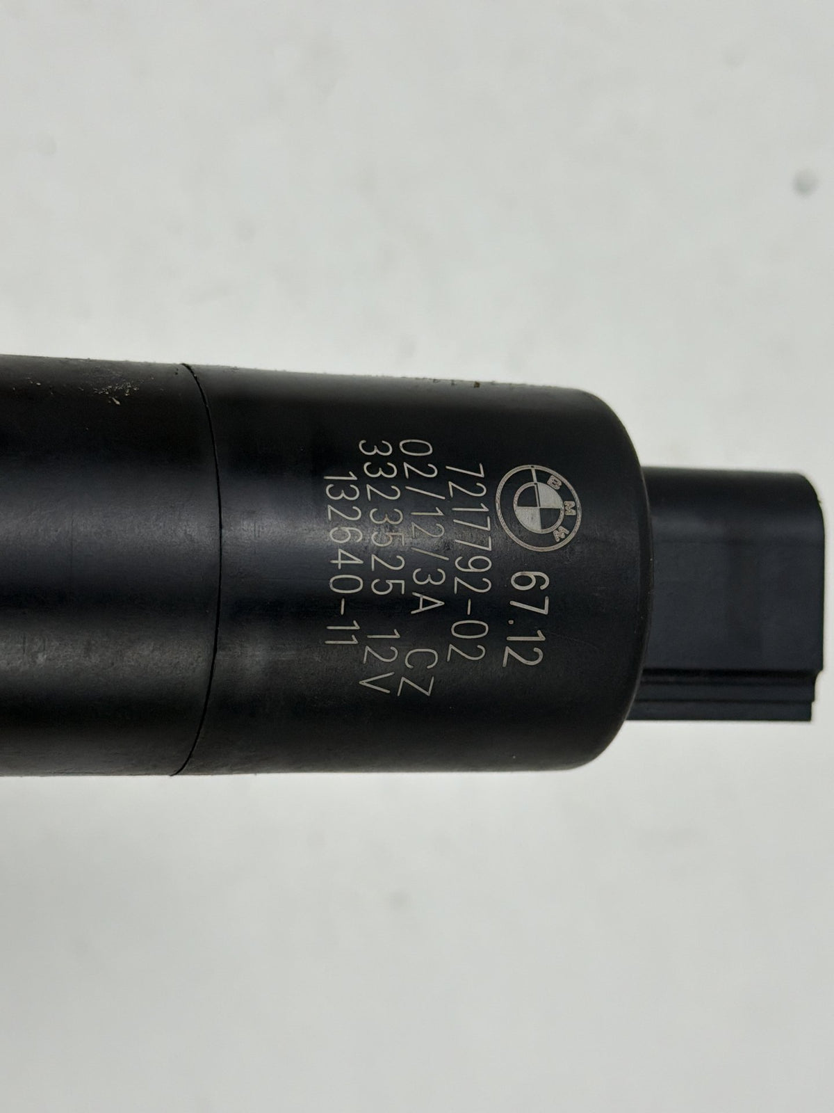 2012-2019 BMW F30 Windshield Headlight Washer Pump 7217792-02 OEM