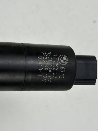 2012-2019 BMW F30 Windshield Headlight Washer Pump 7217792-02 OEM