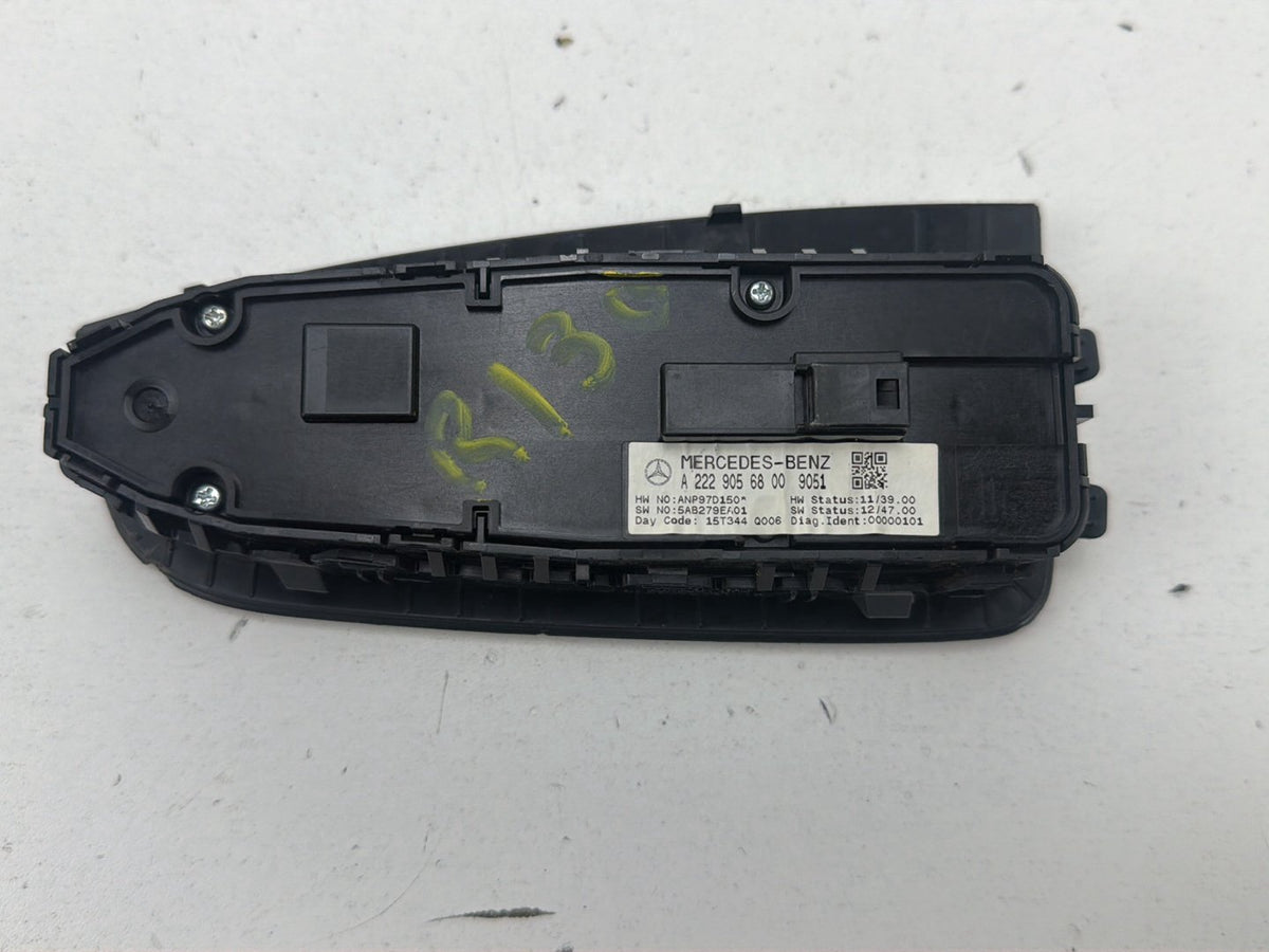 2016-2021 Mercedes-Benz C-Class GLC300 Front Left Side Window Control Switch OEM