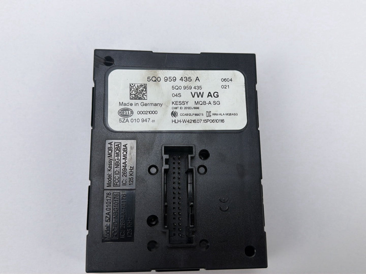 2015-2017 Audi A3 Keyless Entry & Start Control Module 5Q0959435A OEM