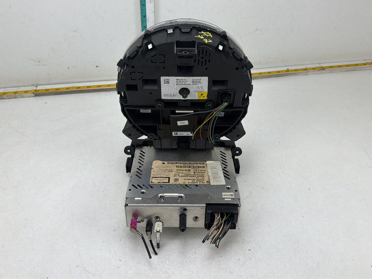 2011-2013 Mini Cooper S R56-Speedometer Radio CD Player 89K Miles 9232432-02 OEM
