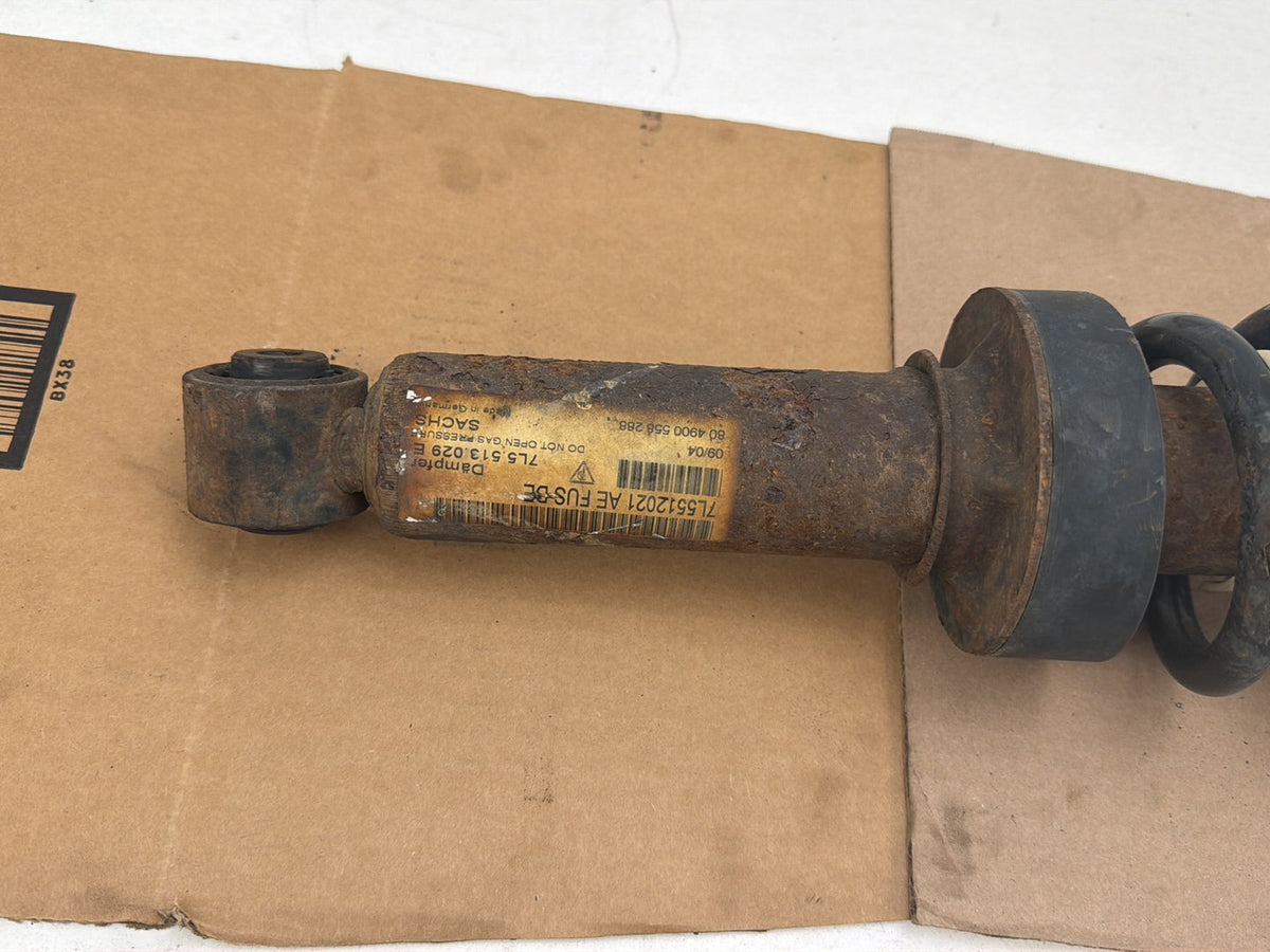 2004-2010 Porsche Cayenne 9PA-Rear Shock Absorber w/Coil Spring 7L5513029E OEM