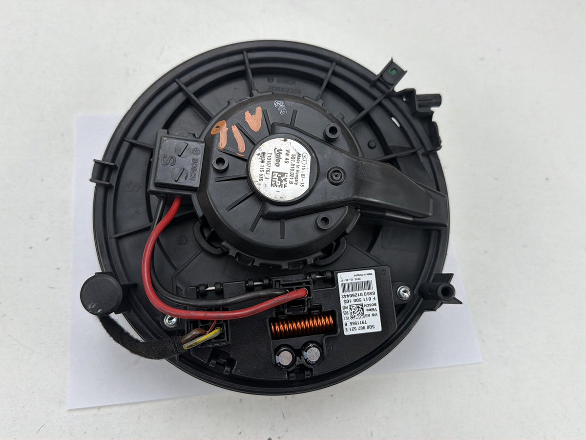 2015-2019 Audi A3 HVAC Heater Blower Motor Fan w/ Resistor 5Q1819021B OEM