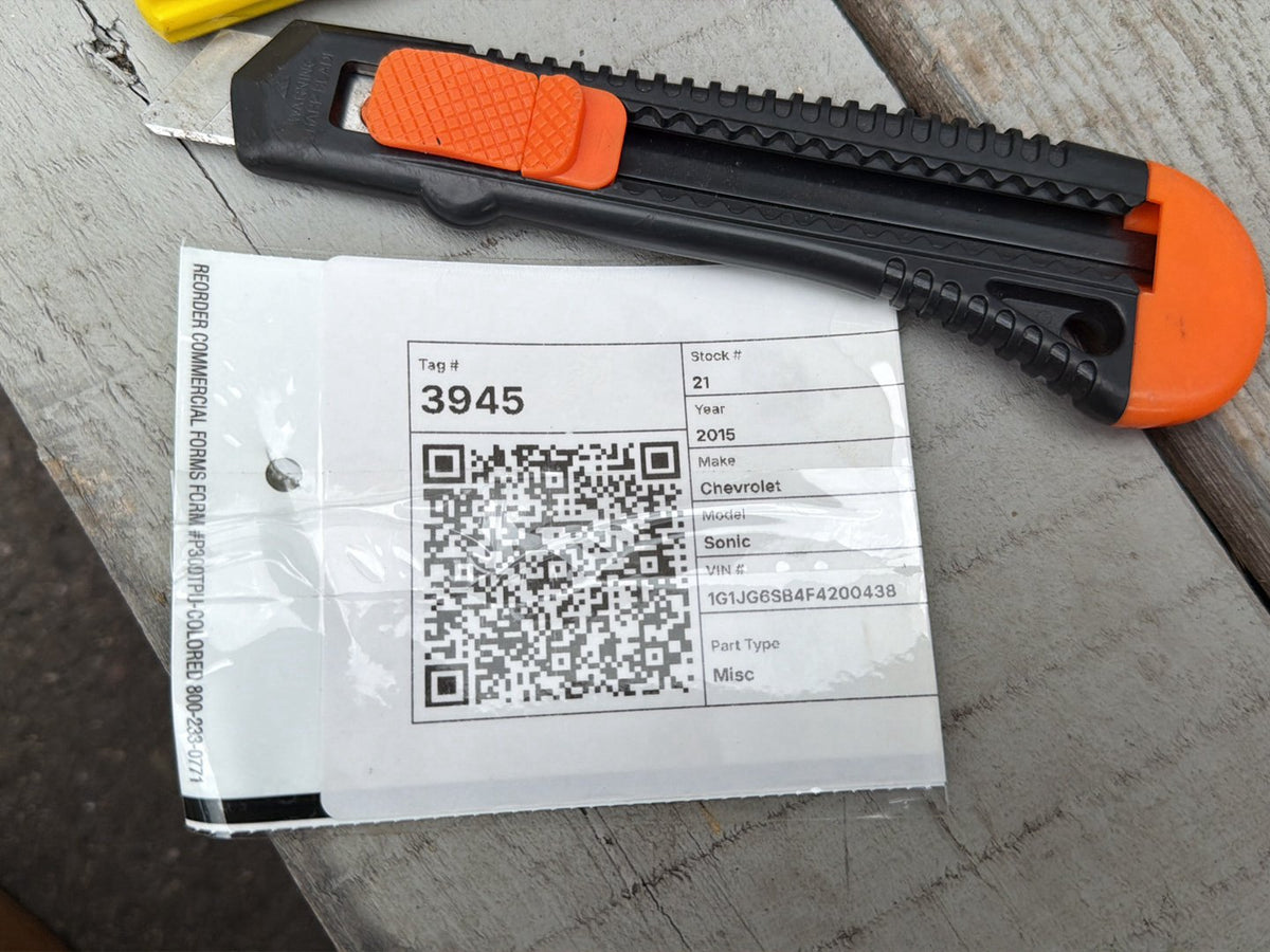 2012-2015 Chevrolet Sonic- Rear Beam Axle OEM