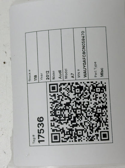2012-2018 Audi A7 Front Right Seat Occupant Detection Sensor 5C6959339 OEM