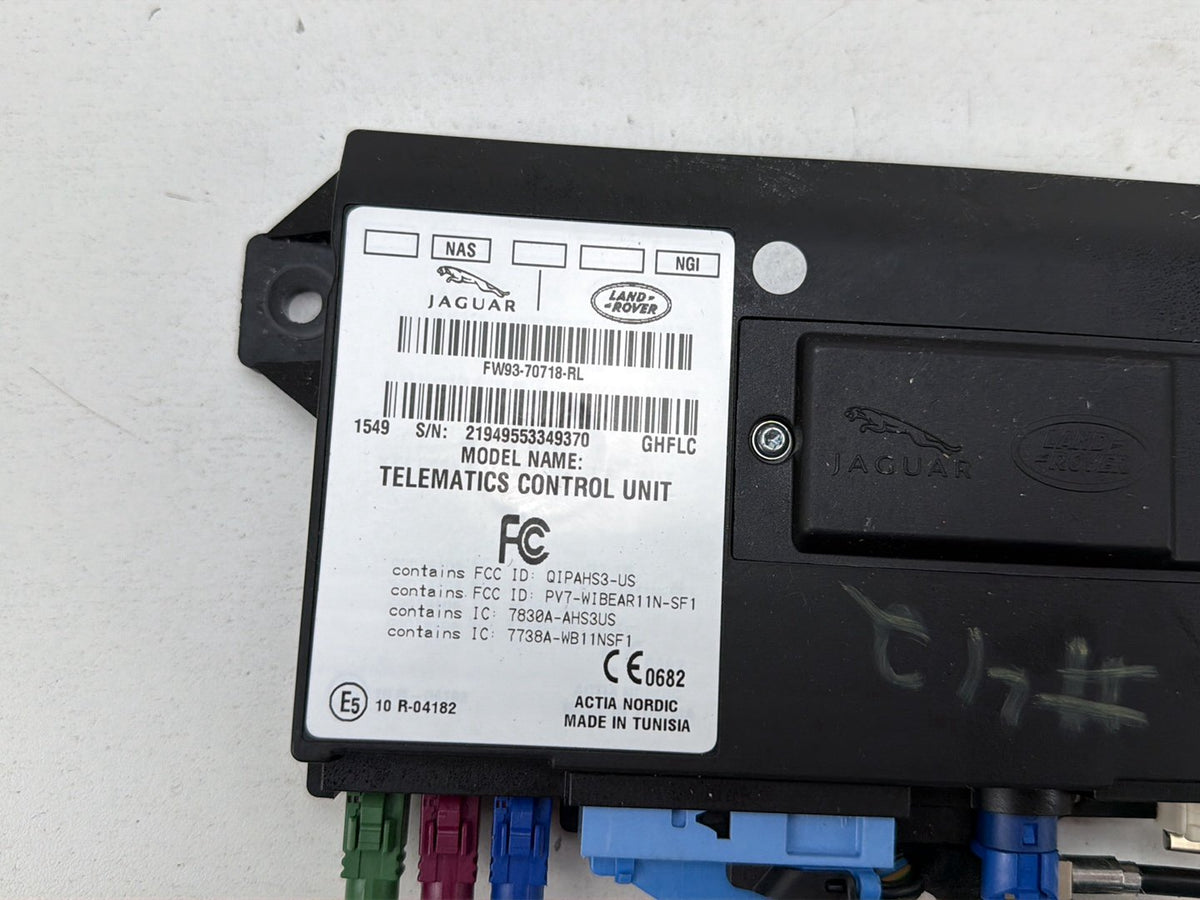 2016-2019 Jaguar XJ X351 Telematics Control Unit (TCU) FW93-70718-RL OEM