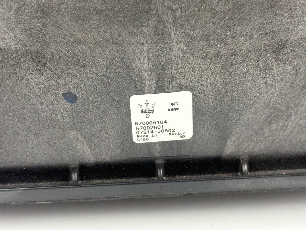 2014-2021 Maserati Quattroporte Door Audio Sound Speaker Woofer 670005164 OEM