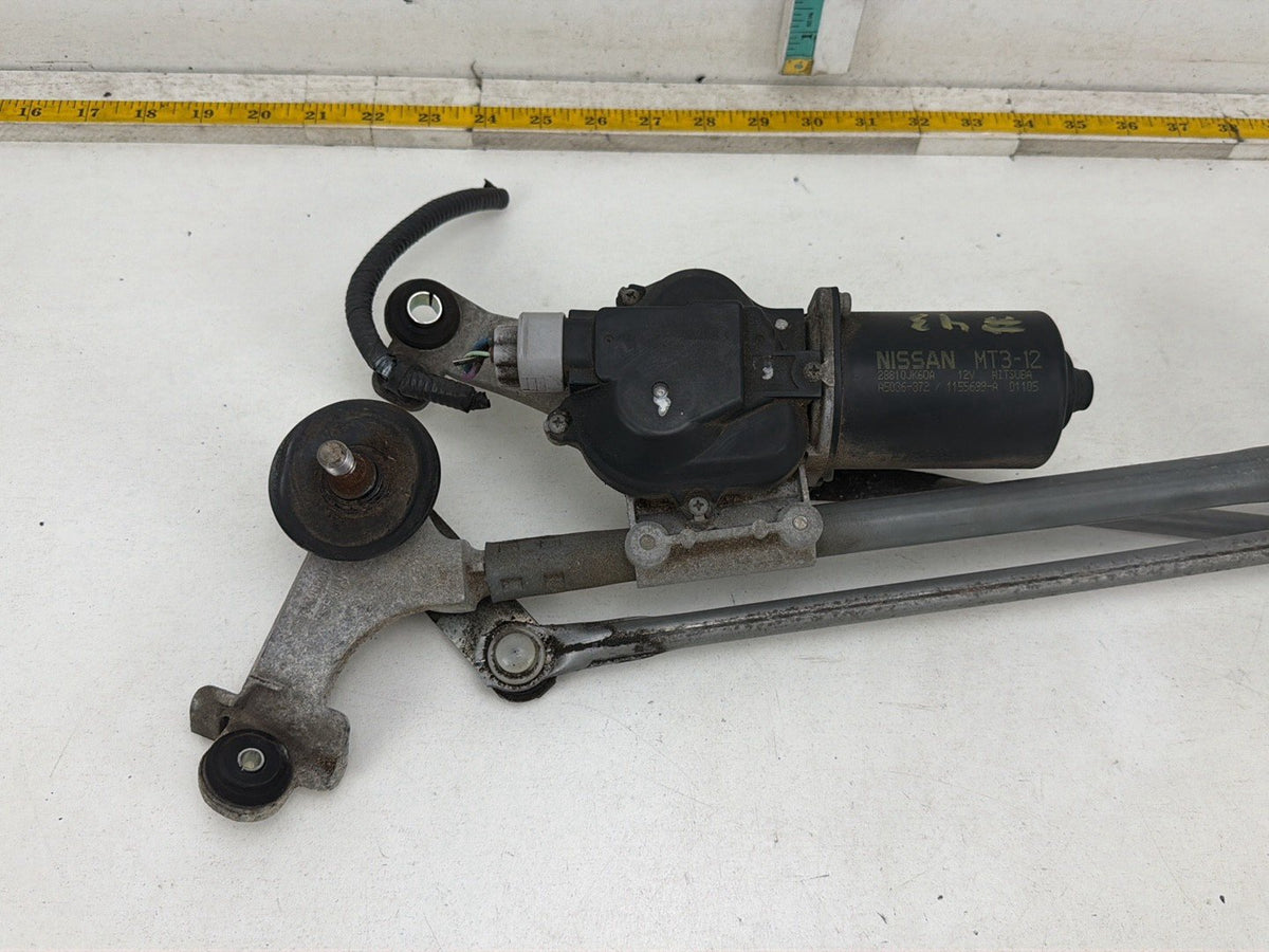 2008-2013 Infiniti G37 Front Windshield Wiper Linkage Transmission w/ Motor OEM