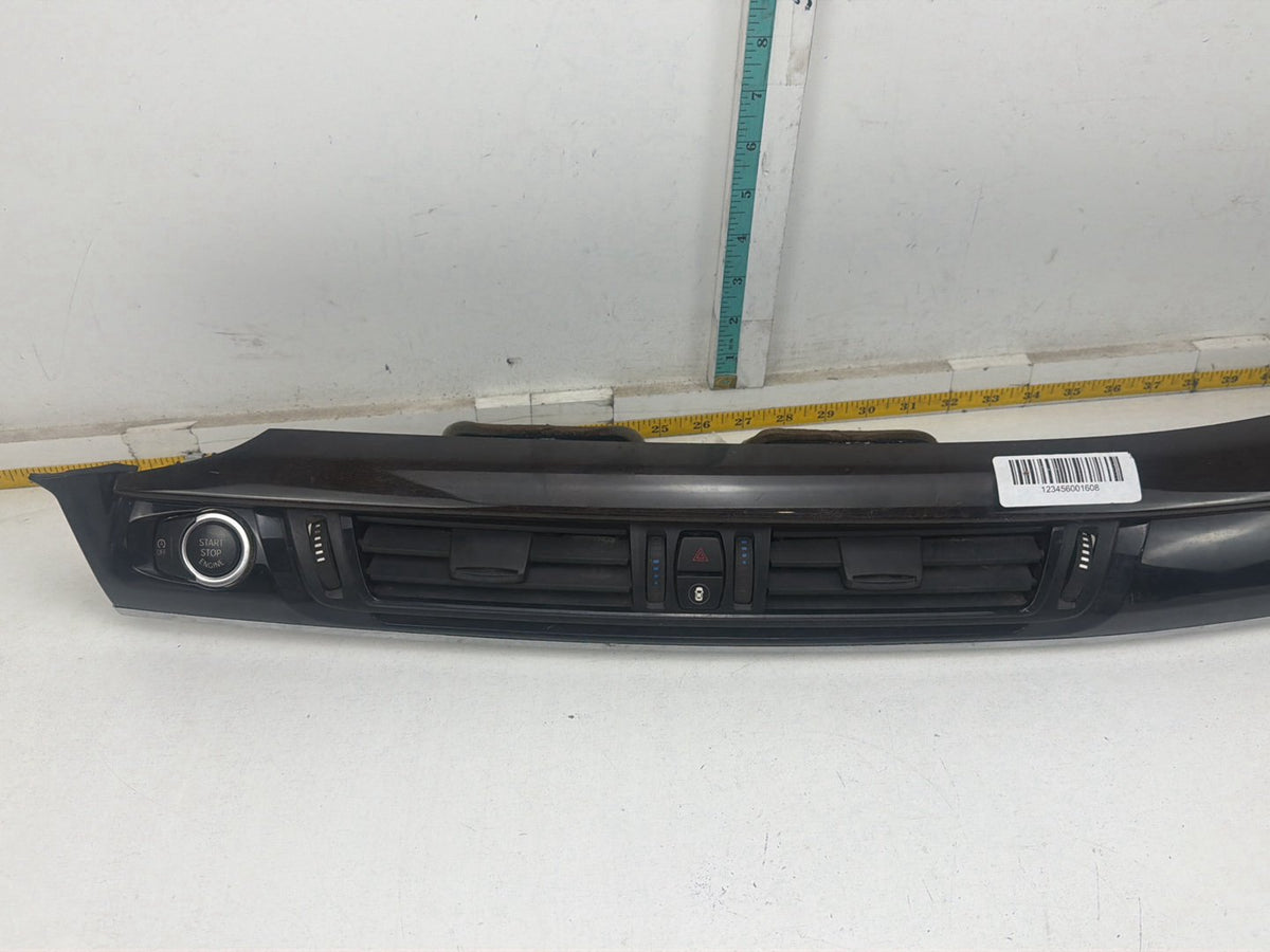 2014-2018 BMW X5 Center Dash Air Vent w/ Start Stop Switch 9270476 OEM