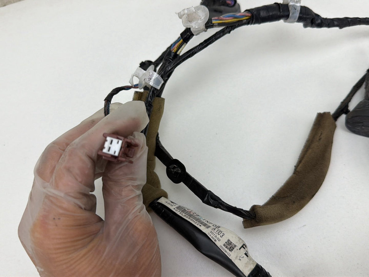 2010-2013 Infiniti G37-Rear Left Side Door Wiring Harness PN: 24126 1NF0B OEM