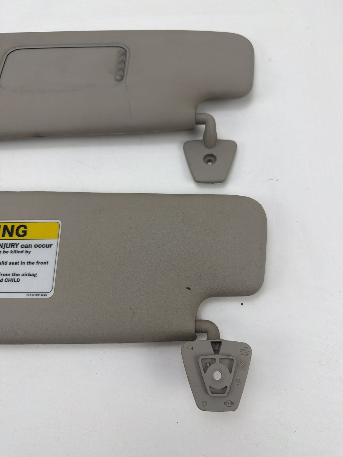 2004-2008 Chrysler Crossfire Front Left & Right Side Sun Visor Set of 2 OEM