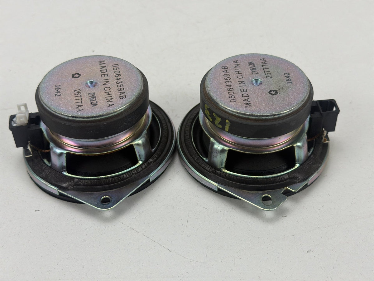 2011-2015 Dodge Charger LD - Front Dash Audio Speakers Set 05064359AB OEM