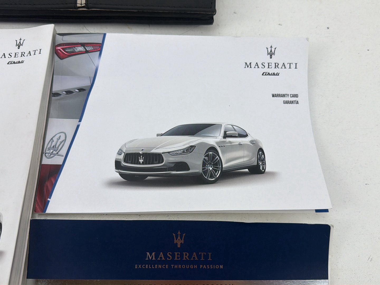 2014-2017 Maserati Ghibli Owners Manual Guide Book OEM