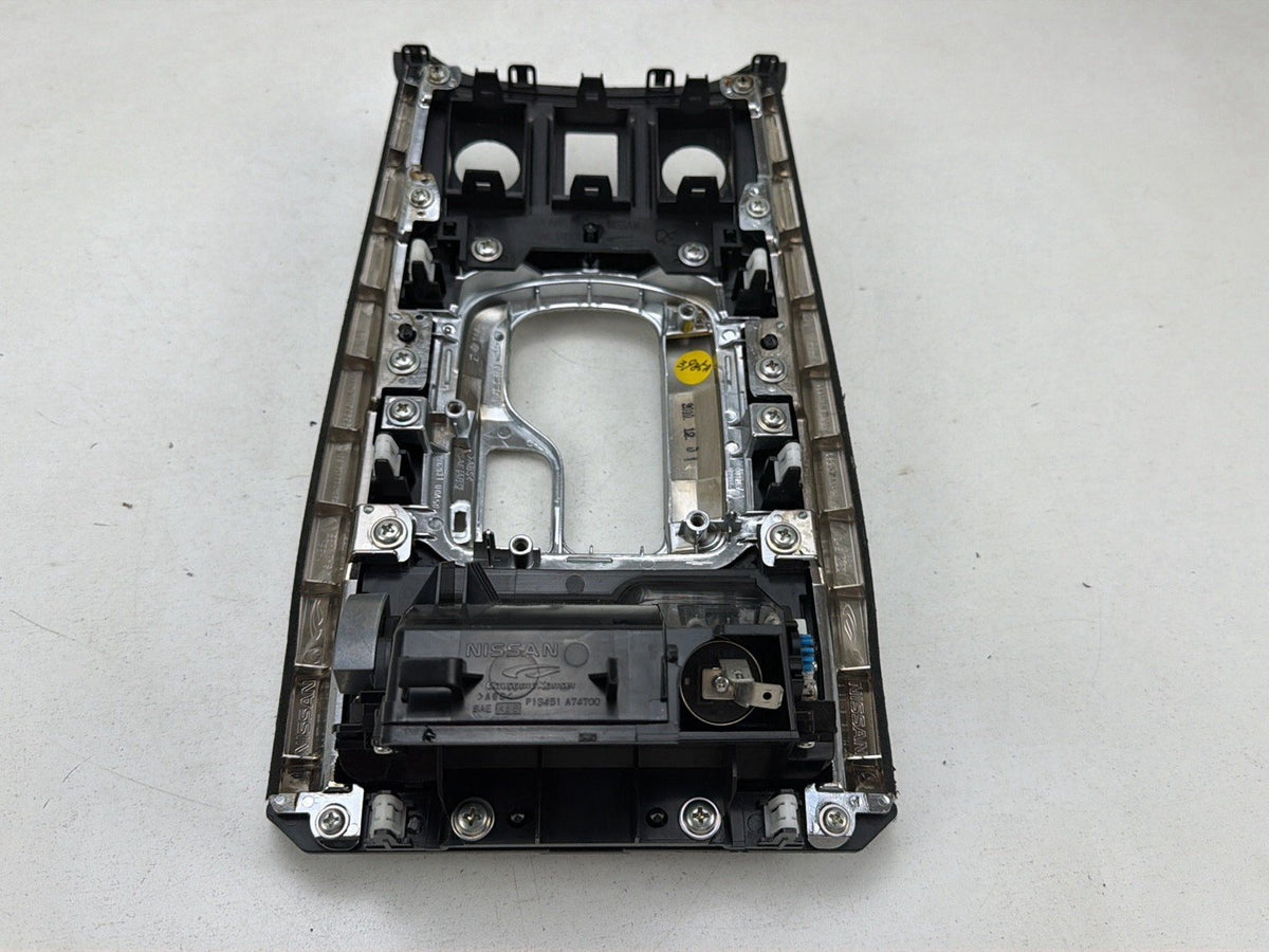 2009-2013 Infiniti G37 Center Console Gear Shifter Trim Bezel Panel OEM