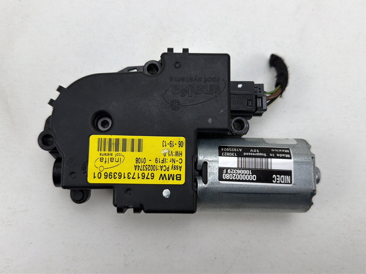2011-2014 BMW X1 E84 Sunroof Window Glass Motor 10025374A OEM