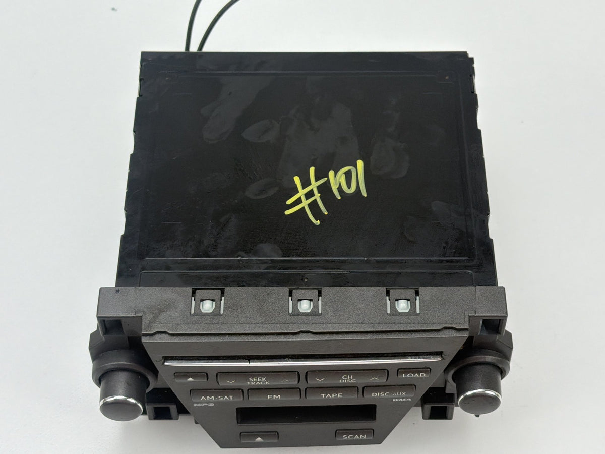 2007-2009 Lexus ES350 V40 AM FM Radio 6 Disc CD Changer Cassette Player OEM