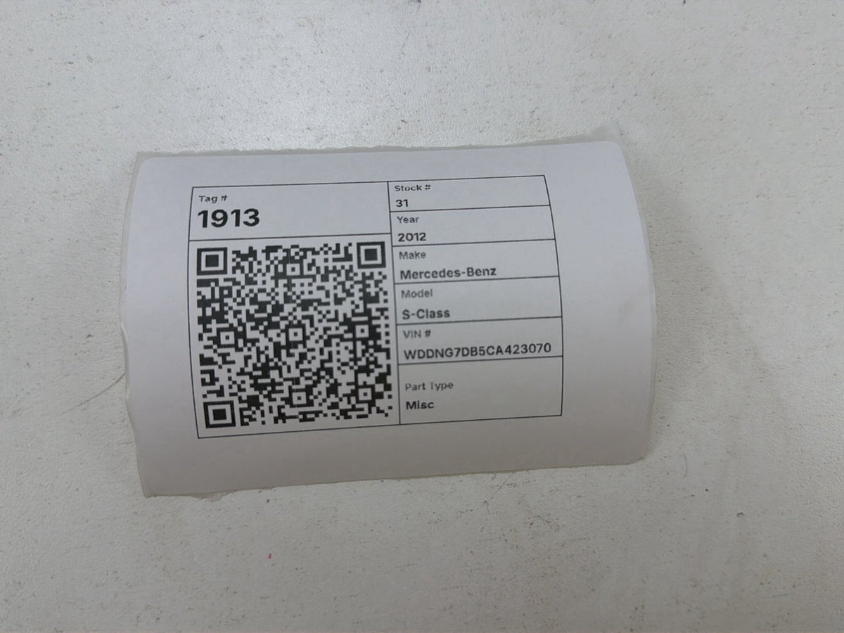 2007-2013 Mercedes-Benz S-Class 550 W221 Parking Sensor PN: A0015424723 OEM