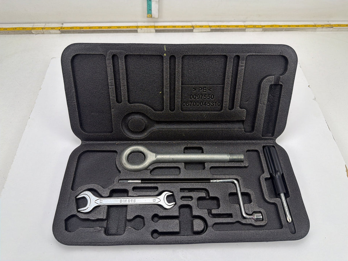 2014-2021 Maserati Quattroporte Trunk Tool Kit Case Wrench Tow Hook 0097550 OEM