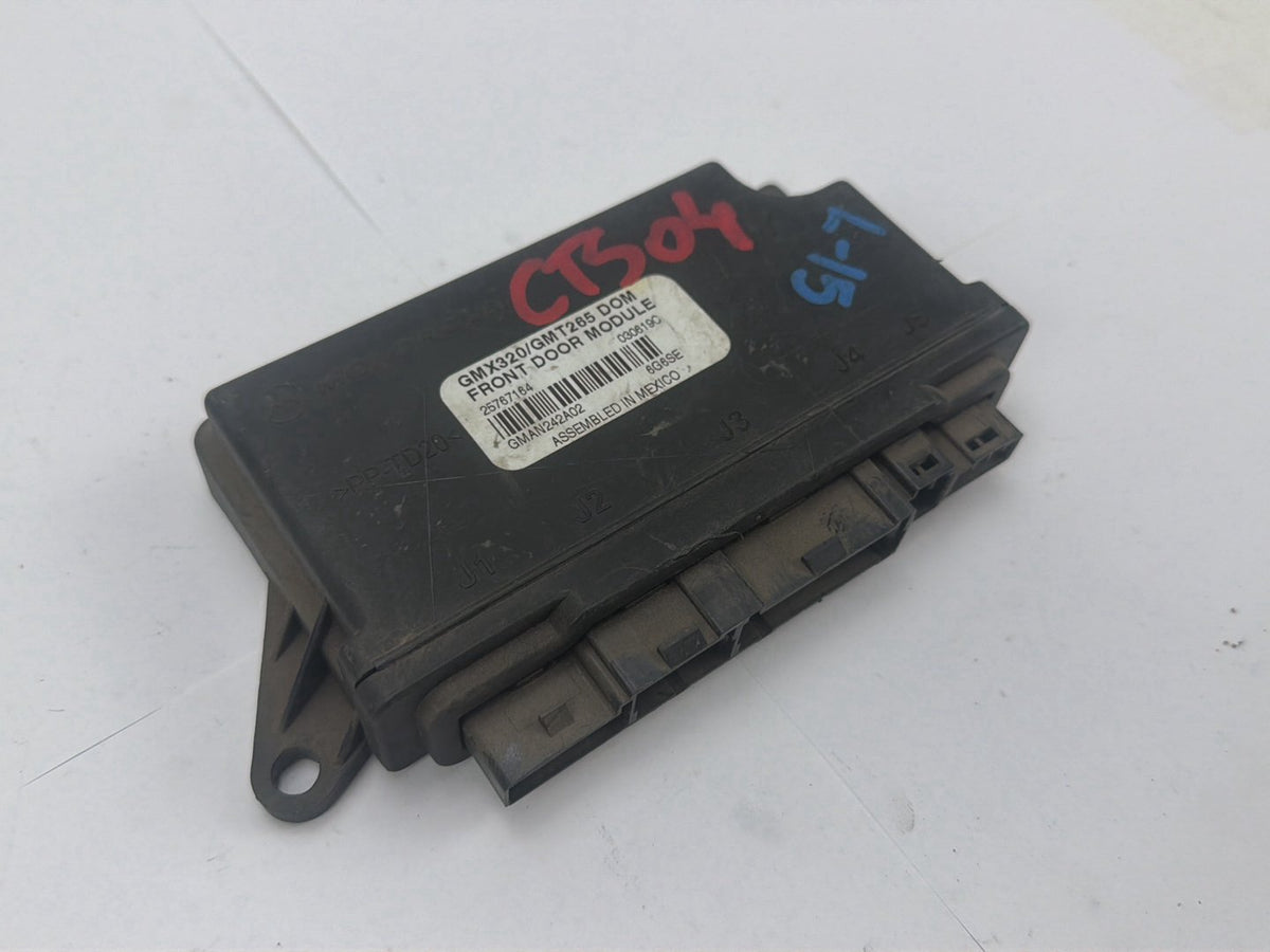 2003-2007 Cadillac CTS Front Door Control Module 25767164 OEM